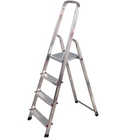 Resim Stabilomat 4 Basamaklı Alüminyum Merdiven 