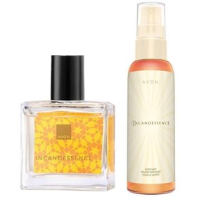 Resim Avon Incandessence 30ml Parfüm Ve 100ml Body Sprey 