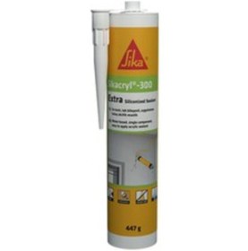 Resim Sika Silikonized Mastik Beyaz 447gr 
