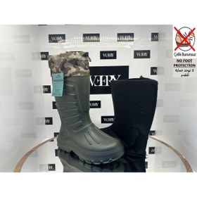 Resim e&e Tam Su Geçirmez Kurye Çizmesi Uzun Konç 37 Cm Yıkanabilir Termal Çoraplı 700 Gram Eva Sonimix Çizme 