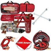 Resim Trafik Seti 3'lü Set Muayene Uygun Trafik Seti+Takviye Kablosu+Bijon Anahta 