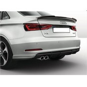 Resim Audi A3 Sd 8V S3 Style Difüzör Piona Black 2012 - 2016 Abs 