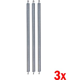 Resim Bundeba 3 Adet Bebek Hoppala Zıp Zıp Yayı Çelik Yay Askı Kapı Yayı 25 Cm. 
