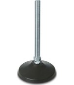 Resim PAMD601210 Mafsallı Plastik Ayak Düz Tip Çap:60 M12x100mm 