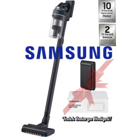 Resim Samsung Jet 85 Şarjlı Dikey Süpürge, 210W Emiş Gücü, 10 Yıl Motor Garanti, Yedek Batarya Hediyeli 