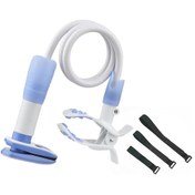 Resim Qingmipy Bebek Monitörü Tutucu - 95cm Esnek Ve Dönebilir Taşınabilir Karyola Aparatı 