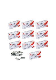 Resim Zımba Teli Küçük No:10 1000 li Nikel Beyaz 10 Paket 6452 