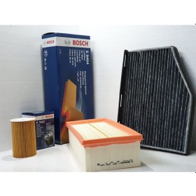 Resim Vw Golf 6 1.6 Tdı Bosch Filtre Seti+Wbn Karbon Polen(2008-2012) (368669278) 
