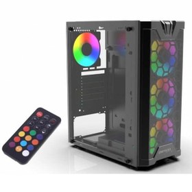 Resim Inca EMG-15XB Gaming Mid-Tower PC Kasası ARGB Kontrolcü 