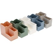 Resim Springsun Çok Amaçlı Masaüstü Kalemlik - Yapışkan Not Tepsili & Telefon Standı Ev Ofis Okul Diğer 