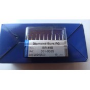 Resim Br-49 BR-49S Fg Elmas Freze Diş Laboratuarı 10 Adet 1 Kutu Fg Burs Matkaplar Yüksek Hızlı El Aleti Parlatma Beyazlatma Ürünü Diş Hekimi Aracı 