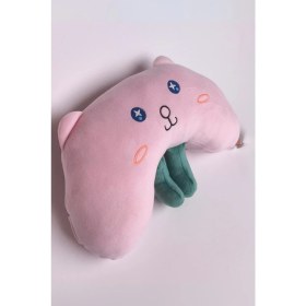 Resim Ecrou Kawai Kedi Kafaya Geçirilebilen Peluş 25 cm Pembe 