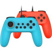 Resim Yues Switch Joystick Kablolu Pro Controller Oyun Kolu 2 Adet (Switch / Switch Lite / Switch OLED Uyumlu) 
