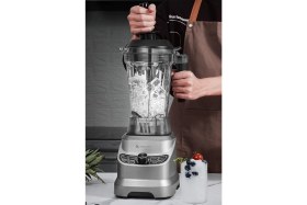 Resim Amzchef Stand Mikser 1800W, 8 Hız & 1,85L Blender, Paslanmaz Çelik Bıçak 