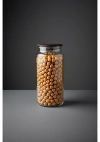 Resim Nero Zone Cam Saklama Kabı Kavanoz 1300ml Şeffaf 