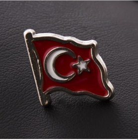 Resim Depomıx Ay Yıldız Yaka Rozet-gri Çok Renkli 