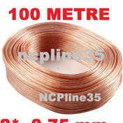 Resim Kamyon Minibüs Otobüs Hoparlör Ses Kablosu 0,75Mm 100Metre Kalite (300697319) 
