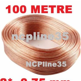 Resim Kamyon Minibüs Otobüs Hoparlör Ses Kablosu 0,75Mm 100Metre Kalite (300697319) 