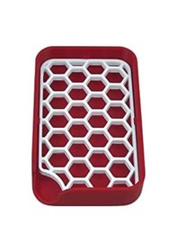 Resim Renk Sabunluk Kırmızı - Beyaz Siyah 