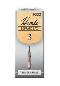 Resim D'addario Rhkp5ssx300 Frederick Hemke Soprano Saksafon Kamışı No: 3.0 Profesyonel - 5'li Paket Kısa Vamp, Koyu Ton Ve Profesyonel Karakter 