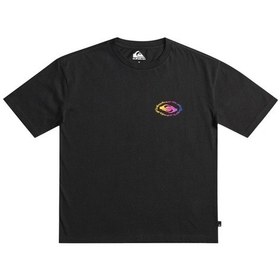 Resim Quiksilver Radical Flag Erkek Çocuk Tişört Siyah 