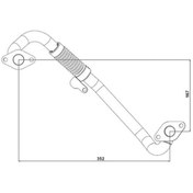 Resim WAHLER 665104d 03l131521ak Volkswagen Tüm Araçlar Egr Borusu 2.0 Tdi Passat,golfv 