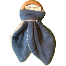 Resim Organicera Muslin Diş Kaşıyıcı Indigo - Grey 