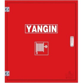 Resim Bina Içi Tüp Bölmesiz Yangın Dolabı-30 Metre Camsız 