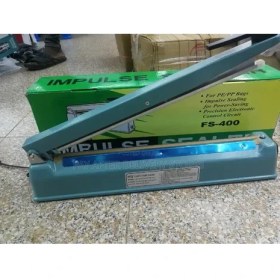 Resim 40CM Metal Gövde Poşet Ağzı Yapıştırma Kapatma Makinası FS-400 (5256) 