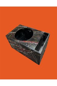 Resim ensilya 38 CM SPL L PORT PROFESYONEL BAS KABİNİ MDF DEPREM ETKİLİ 