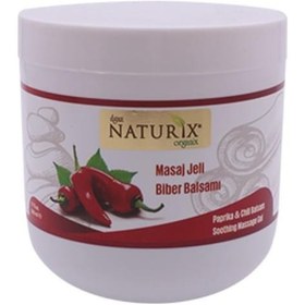 Resim Naturix Masaj Jeli Biber Balsamı 500 ML 