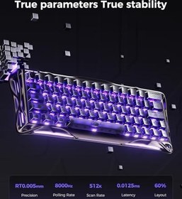 Resim GravaStar Mercury V60 Pro - HE Gaming Keyboard 