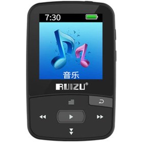 Resim Wezone Siyah 8gb Bluetooth Müzik Çalar - Öğrenci Spor Kulaklık - Mini Taşınabilir Mp3/mp4 Oynatıcı 