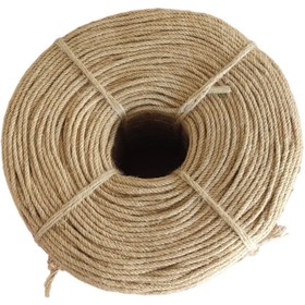 Resim Ambarope 4 Mm 10 Metre Jüt Halat Ip 1. Kalite Hasır Ip Kendir Ip 