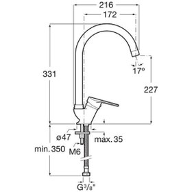 Resim Roca Glera Spiralli Pull Down Mutfak Eviye Bataryası A5A814Dc00 