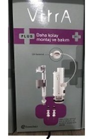 Resim VitrA Plus Iç Takım 3/6 Lt Çift Kademe (330b4110) Ücretsiz Kargo 