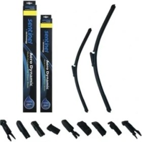 Resim Sentinel Banana Tip Muz Silgi Silecek Süpürgesi Aparatlı 500MM Sentinel 94-510-SENTİNEL 