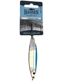 Resim Hansen Pilgrim 7.8cm 22gr Silver/Blue Lüfer-Levrek Kaşık 