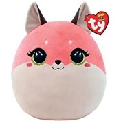 Resim TY Roxie Pembe Fox Squishy 25 Cm 