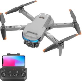 Resim GÜMRÜK BEY XT9 4K Lens Kameralı 360 Derece Katlanabilir RC Quadcopter Drone Seti Çanta & 3 Pil İle 