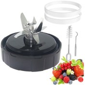 Resim Tenfowee Ninja Blender Eşyası: 8-bıçaklı Çelik Bıçak Seti Beş Parça - Donmuş Meyve, Sebze Ve Buz Kırıcı, Co101b/ss100/ss101 Uyumlu 