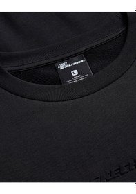 Resim Skechers M Essential Crew Neck Sweatshirt Erkek Siyah S242113-001 