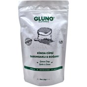 Resim GLUNO Glutensiz Kinoa Cipsi Sarımsaklı Soğanlı 35g 