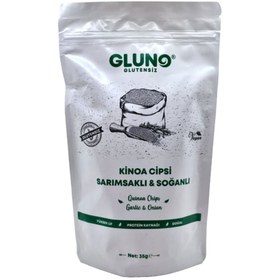 Resim GLUNO Glutensiz Kinoa Cipsi Sarımsaklı Soğanlı 35g 