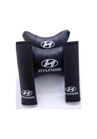 Resim Hyundai Santa Fe Boyun Yastık Emniyet Kemer Kılıfı Ortopedik Set 