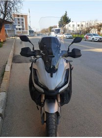 Resim MOTOCAM Honda Adv 350 Ön Cam 2023 2024 Model 72cm Şeffaf Renkli 4mm UZUN CAM 