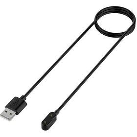 Resim Forzacase Huawei Band 6 / Band 7 / Watch Fit 2 İle Uyumlu Usb Manyetik Şarj Kablosu 1 Metre - Fc017 Siyah 