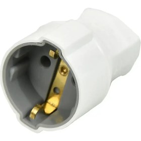 Resim Topraklı Dişi Fiş Beyaz 