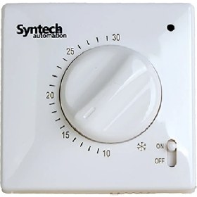 Resim Syntech Syn 175 Mekanik Oda Termostatı Kablolu Manuel Analog 