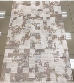 Resim Merinos Halı Arden 72487 957 Serisi Akrilik Salon Oturma Yatak Odası Halısı Kahverengi - Gri 